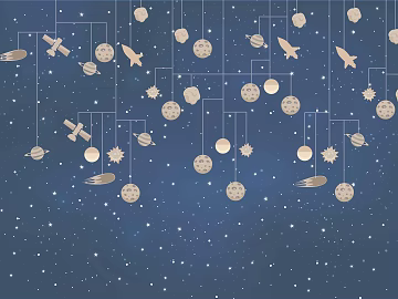 Children's Wallpaper 3d model