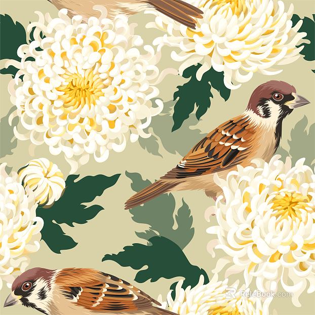 animal and plant pattern texture