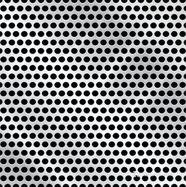 Perforated plate texture