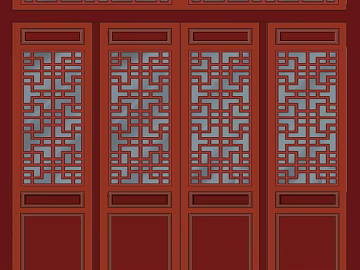 Retro Door texture (ID:ffaeg74019)