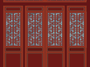 Retro Door texture (ID:ffaeg74019)