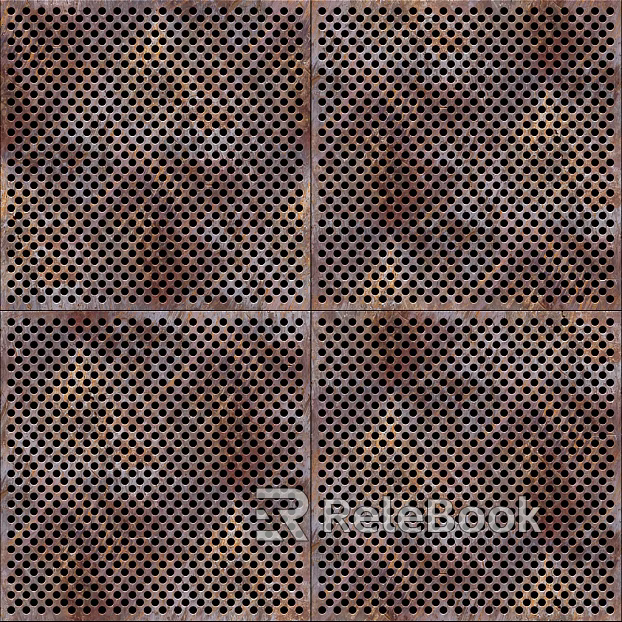 Perforated plate texture