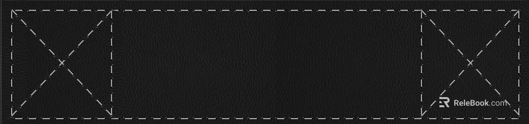Leather-grain brick texture