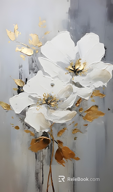 Hanging painting porch painting crystal porcelain painting texture