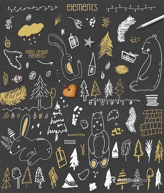 cartoon painting texture