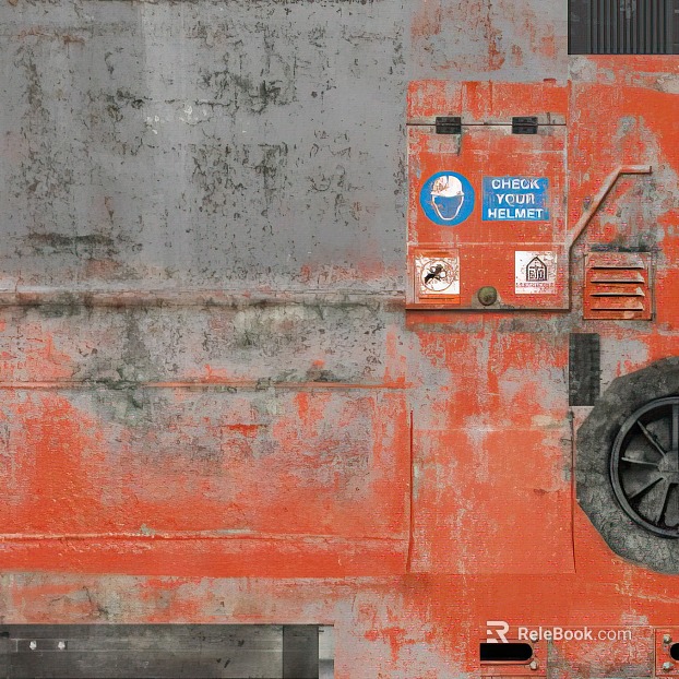 Do the old metal texture
