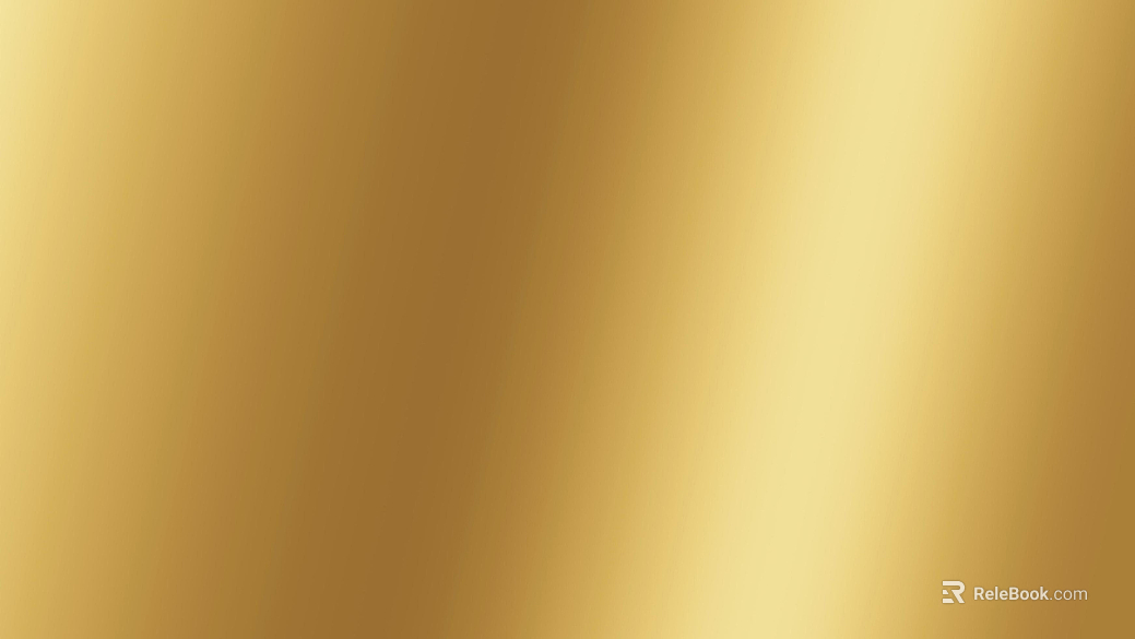 Metallic gold-tone brushed metal texture