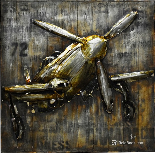 three-dimensional physical painting texture