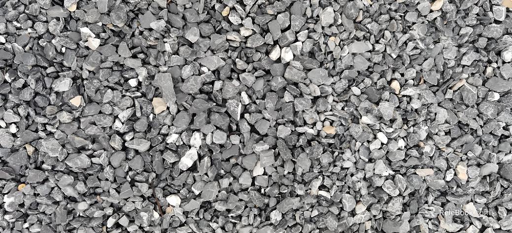 Natural Ground Scattered Gravel Grey Gravel texture