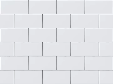 Brick wall quartz brick yellow gray white 3d model