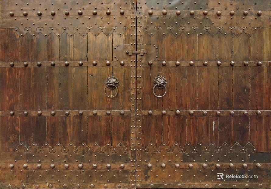 Wooden door texture
