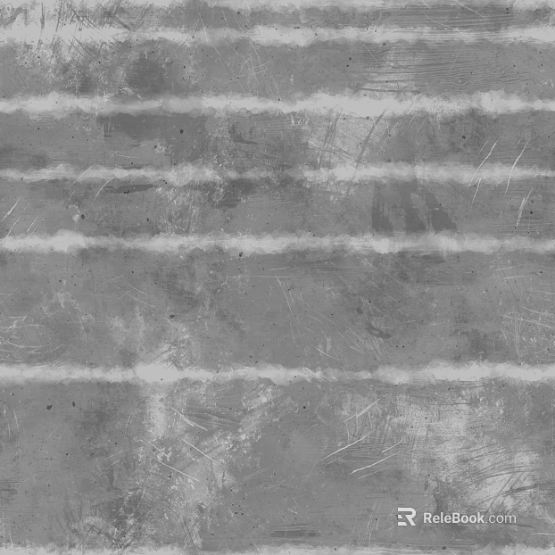 Industrial-style gray distressed metal panel texture
