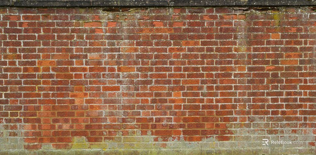 Red brick wall broken brick wall texture