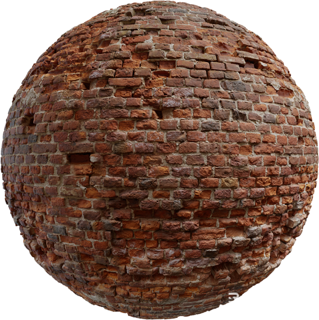 Brick wall PBR texture