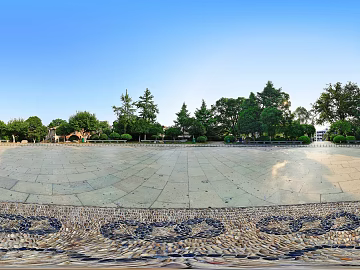 Park Square Day Sunny Day HDR texture (ID:ffach232246)