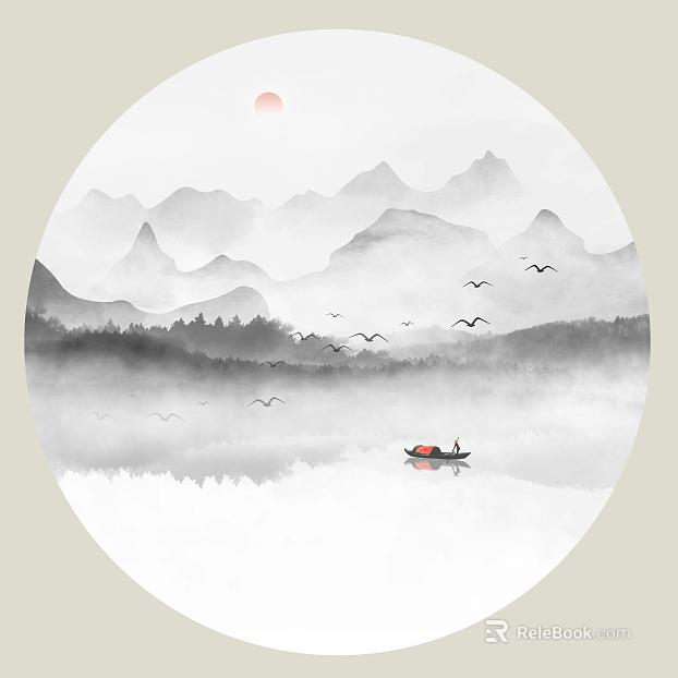 landscape painting texture