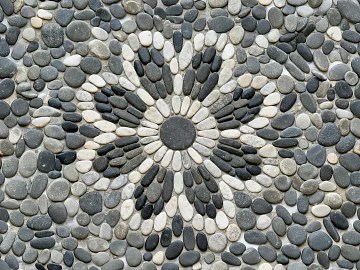 Starlight Rain Flower Pebble Floral Finishing texture (ID:ffaeh358204)