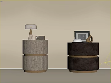 Modern Style Wooden Bedside Cabinet texture (ID:ffaeh448391)