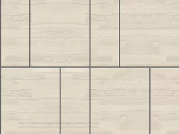 Beige wood-look tiles for interior walls and floors 3d model