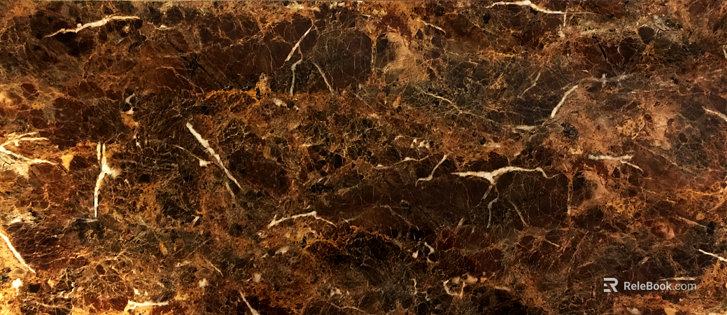 Mesh Marble Dark Curry Floor Tile texture