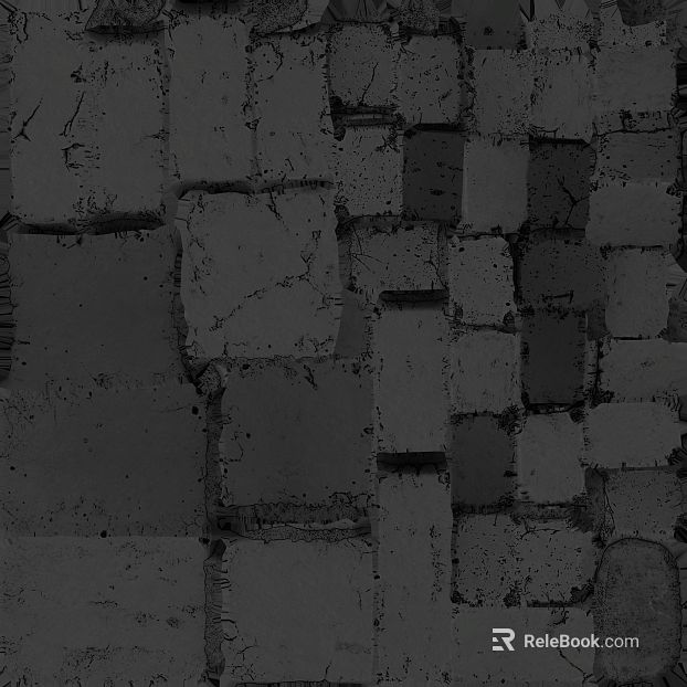 Dark gray cement stone brick indoor ground texture