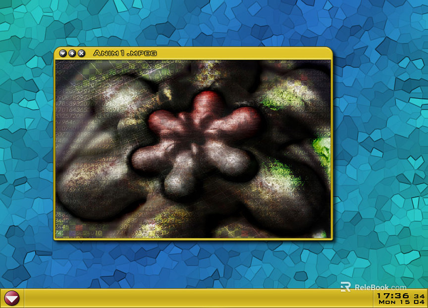 Screen material texture