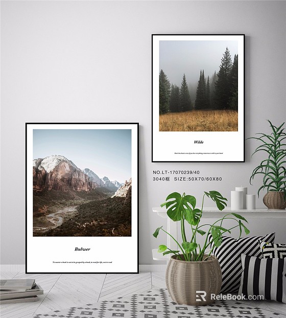 landscape painting texture