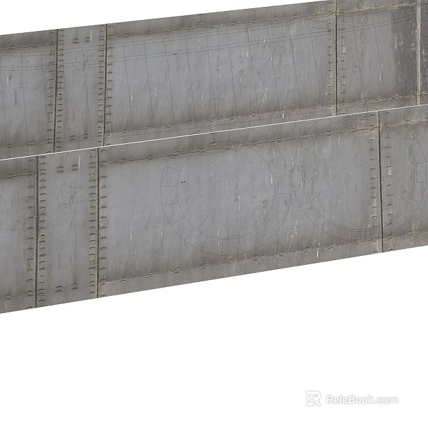 Industrial wind silver ash metal cabin plate texture