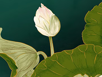 Plant painting texture (ID:ffaef5572)