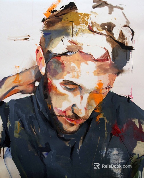 figure painting texture
