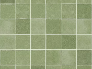 Retro Green Plaid Tile for Kitchen and Bathroom Wall 3d model