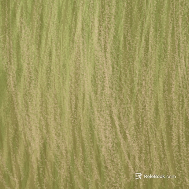 Yellowish green vertical grain wood grain background finish texture