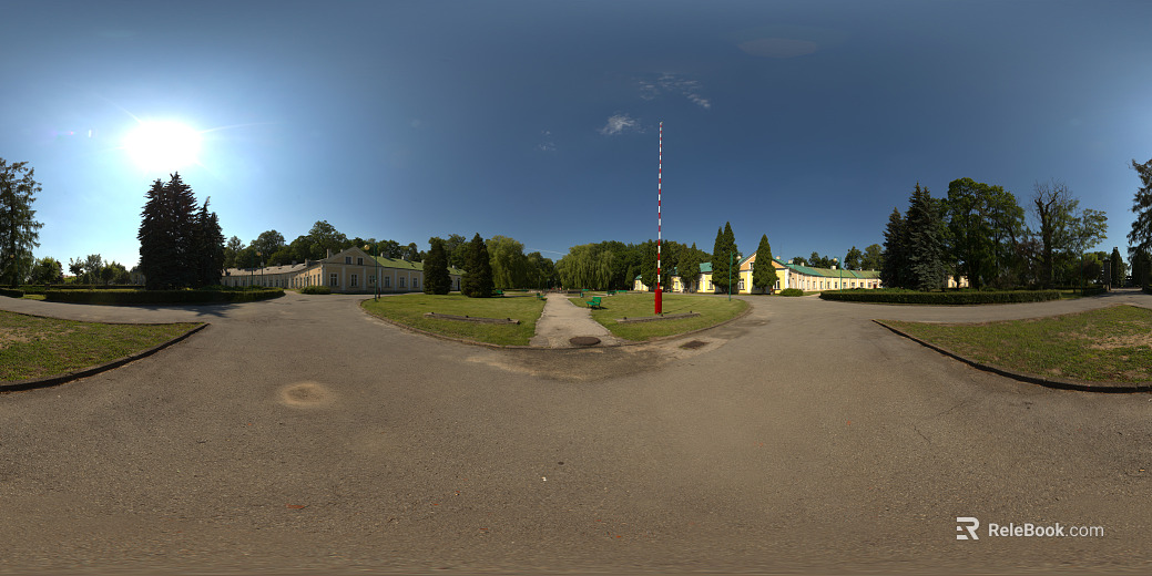 HDR Daytime Villa Environment Exterior texture