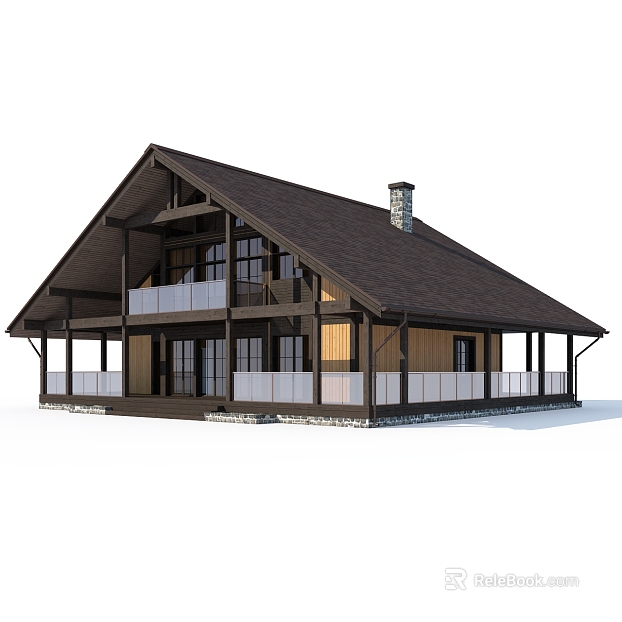 Retro Wooden Villa texture