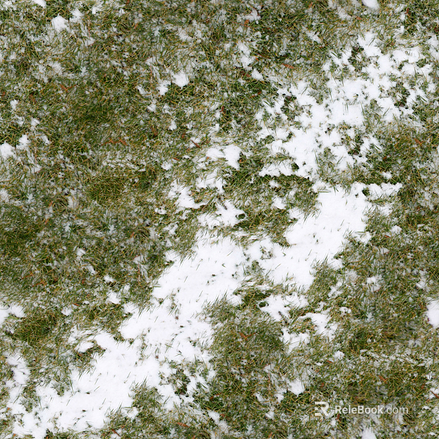 White Ice Ice Block Snow Soil Grass Lawn Grass Ground texture