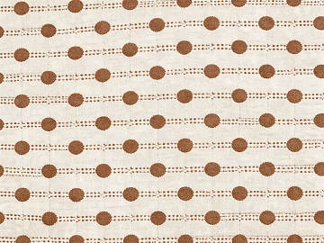 Beige-brown polka-dot patterned rug texture (ID:ffaeh123124)