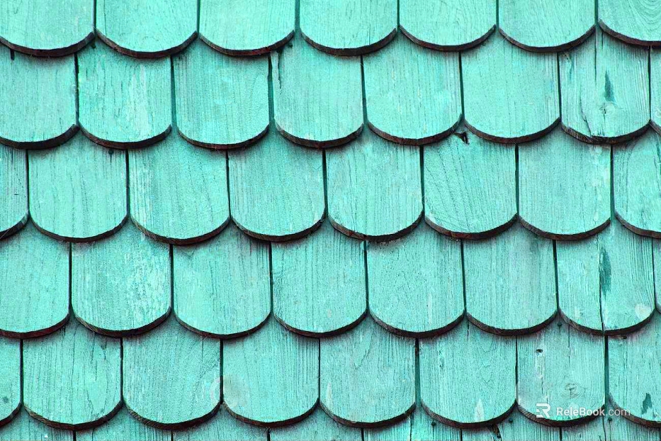 Lake blue shingle roof pavement texture