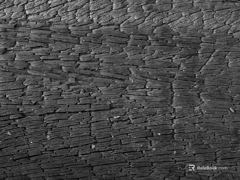 Charcoal roasted mahogany texture