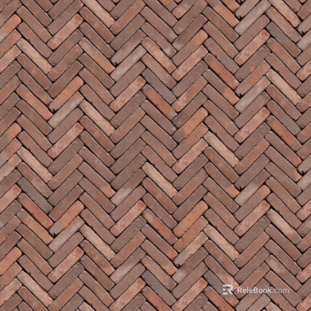 Outdoor Brick Square Brick Herrings Floor Tile texture
