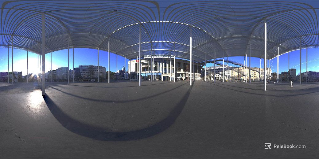 outdoor city sunny day canopy hdr texture