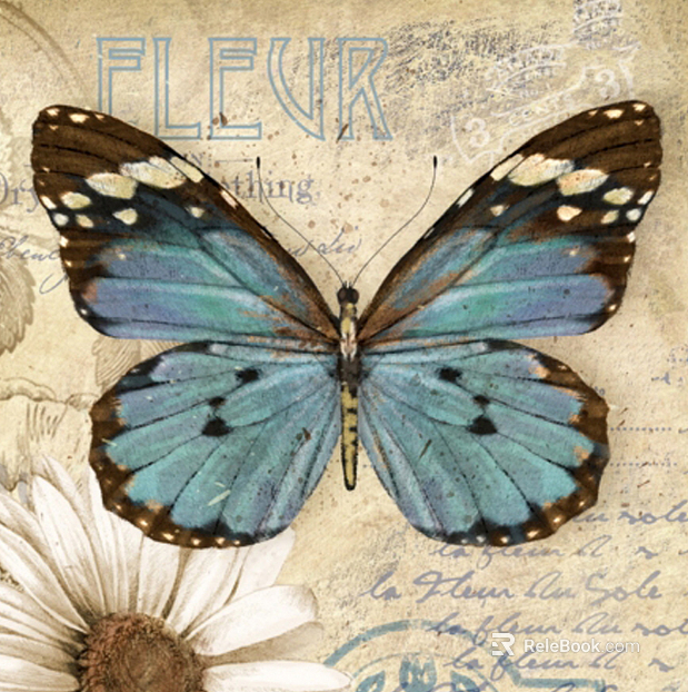 Animal painting texture