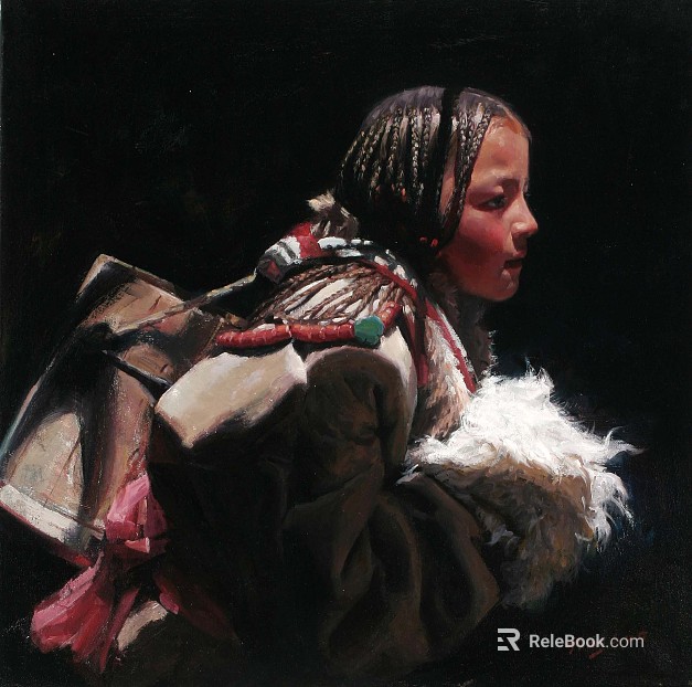 figure painting texture