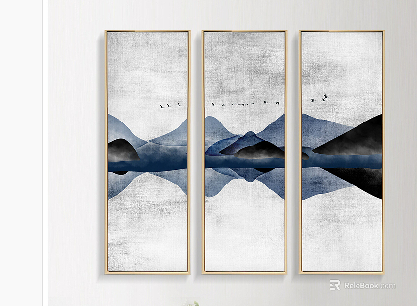 landscape painting texture