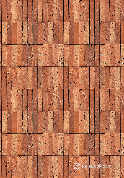 red brick with lime stone texture