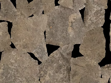 Taupe rubble courtyard ground stone texture (ID:ffaeh989751)