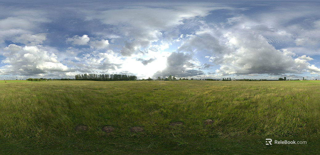 Outdoor Grass Day HDR Map texture