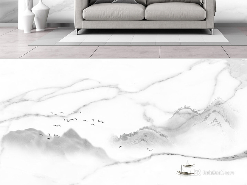 landscape painting texture