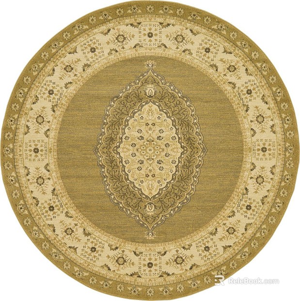Round carpet texture