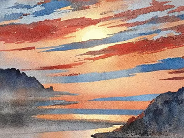 landscape painting texture (ID:ffach028534)