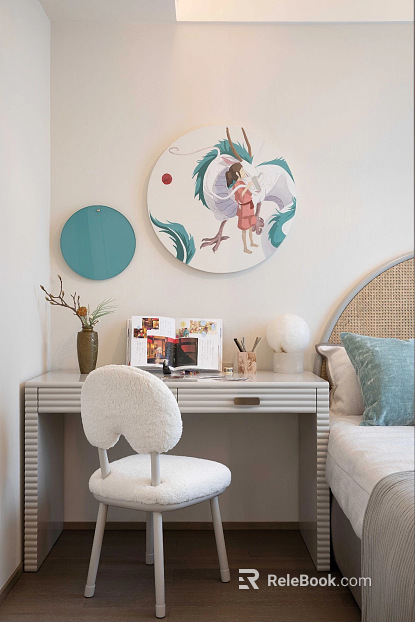 circle frame painting texture